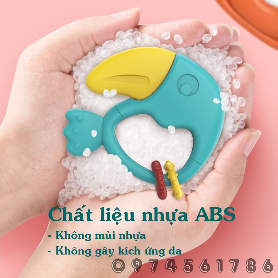 Xúc xắc gặm nướu cho bé BABY RATTLE - Phát triển trí tuệ, phối hợp hành động &amp; giác quan