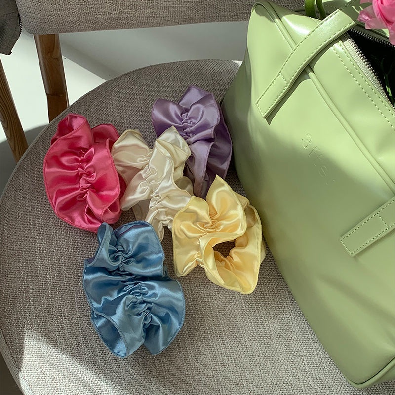 Dây Buộc Tóc Phối Ren Đôi Phong Cách Mới 2022 Thời Trang Chất Lượng Cao