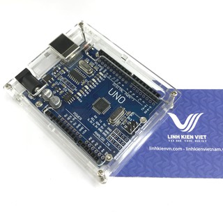 Vỏ ARDUINO UNO R3 Mica trong