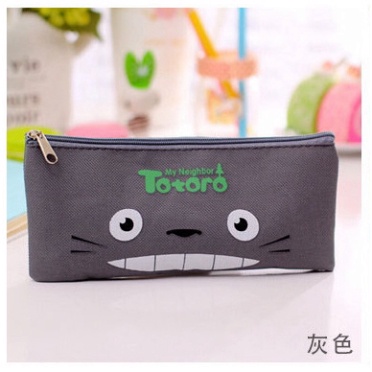 Túi đựng bút vải canvas Totoro đáng yêu nhiều màu