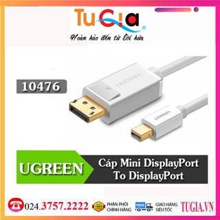 Cáp Mini DisplayPort To DP dài 1,5m Ugreen 10476-Hàng Chính Hãng