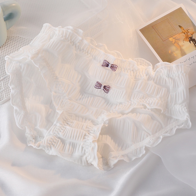 Quần Lót cotton Lưng Vừa Thoáng Khí Thoải Mái Cho Nữ