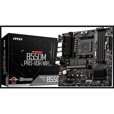 Bo Mạch Chủ Mainboard MSI B550M PROVDH WIFI hàng chính hãng