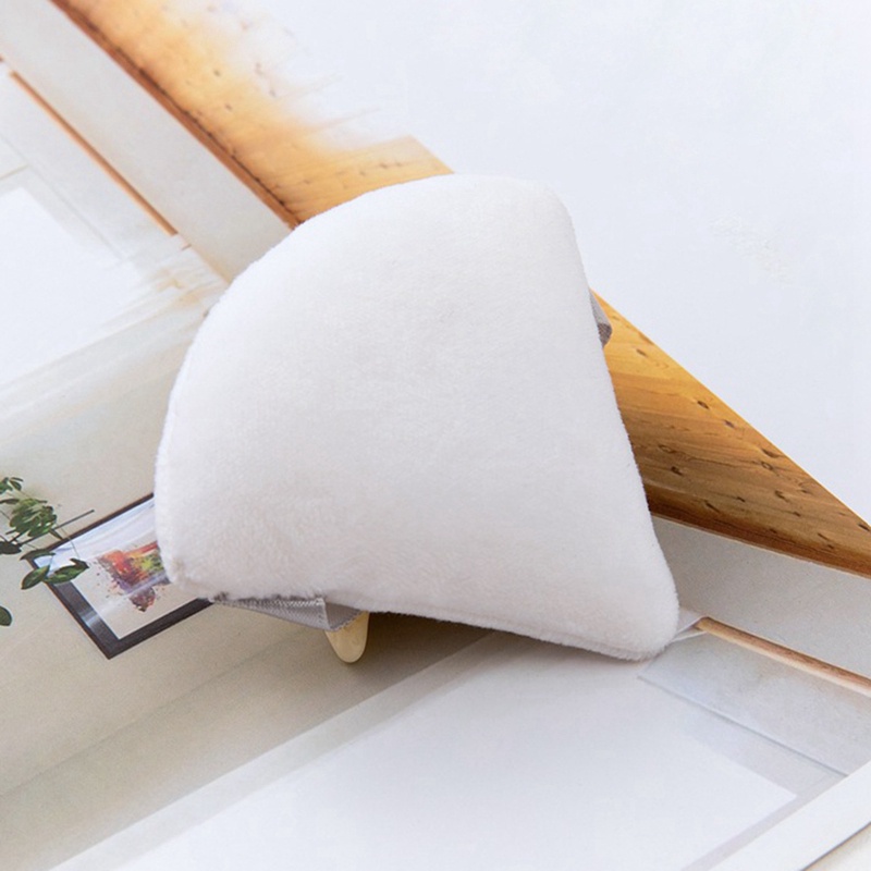 Mút Trang Điểm Cotton Nhung Tam Giác Mềm Mại Gọn Nhẹ