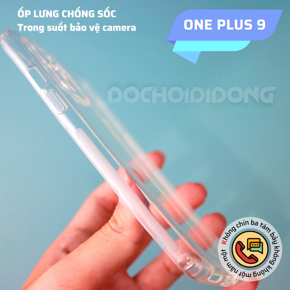 Ốp Lưng Dẻo Trong Suốt Cho ONE PLUS 9 Chống Sốc Bảo Vệ Camera