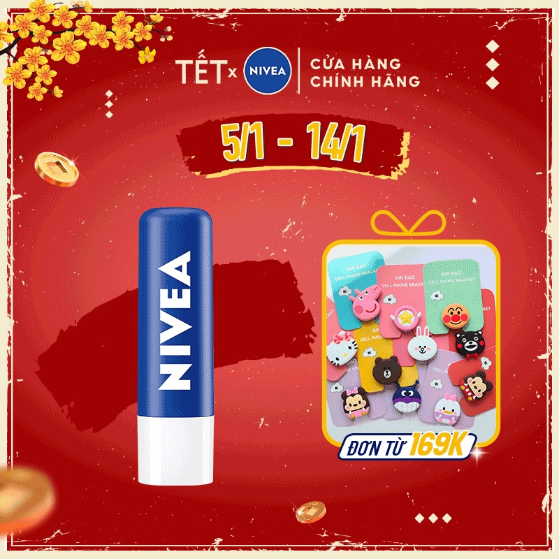 Son dưỡng ẩm chuyên sâu Nivea Original Care (4.8g) 85061