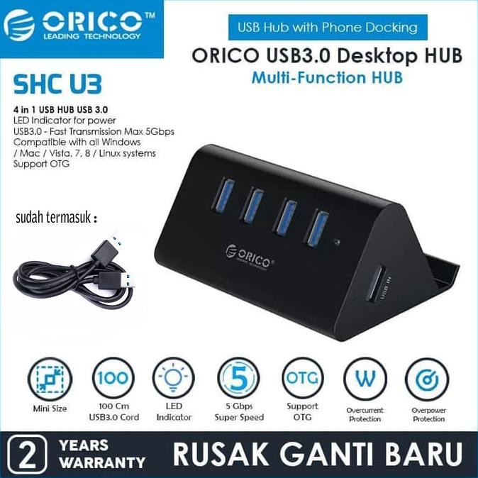 Bộ Chia 4 Cổng Usb 3.0 Orico Shc-U3