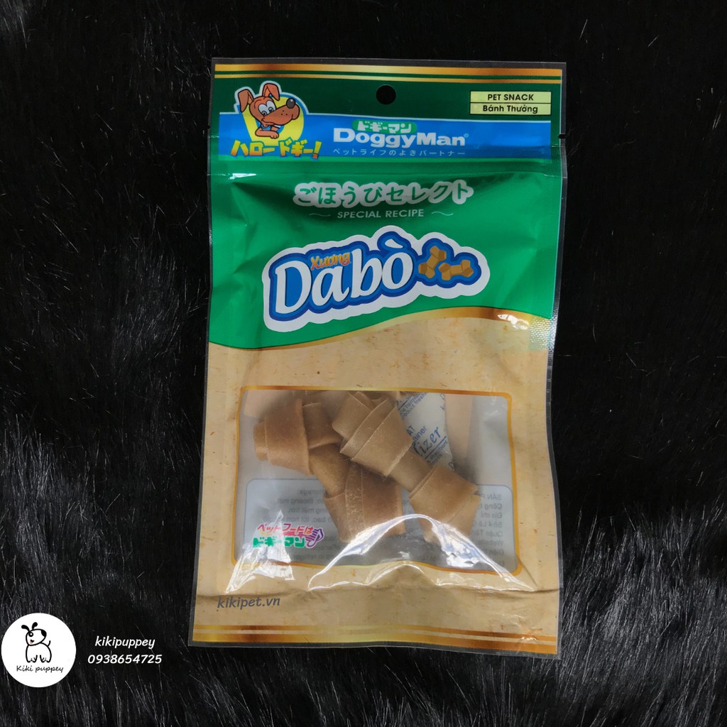 Xương gặm sạch răng cho chó nhỏ từ da bò tự nhiên Doggy Man