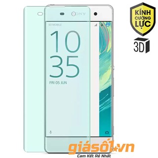 miếng kính cường lực 4D phủ kín màn trong suốt choSony Xperia XZ