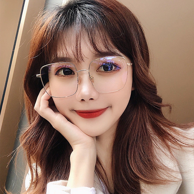 Mắt kính siêu mỏng hỗ trợ độ cận 1.0~-4.0 1.56 dành cho nữ kèm hộp đựng và khăn lau kính bằng vải
