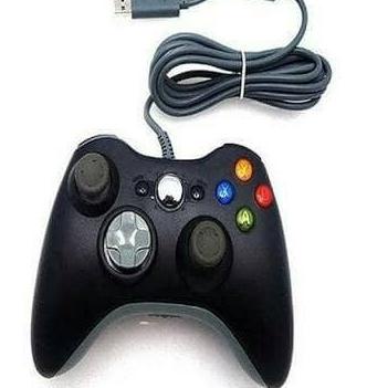 ̄☌ Tay Cầm Chơi Game Có Dây Cho Xbox 360 Stick - Xbox360 Đen ★ Hộp Đựng Khăn Giấy Ướt Tiện Dụng