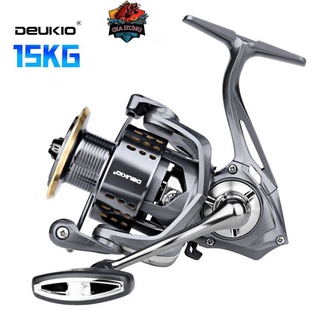 Máy câu cá kim loại Deukio DA size từ 2000-7000 câu lục câu lure và lăng xê