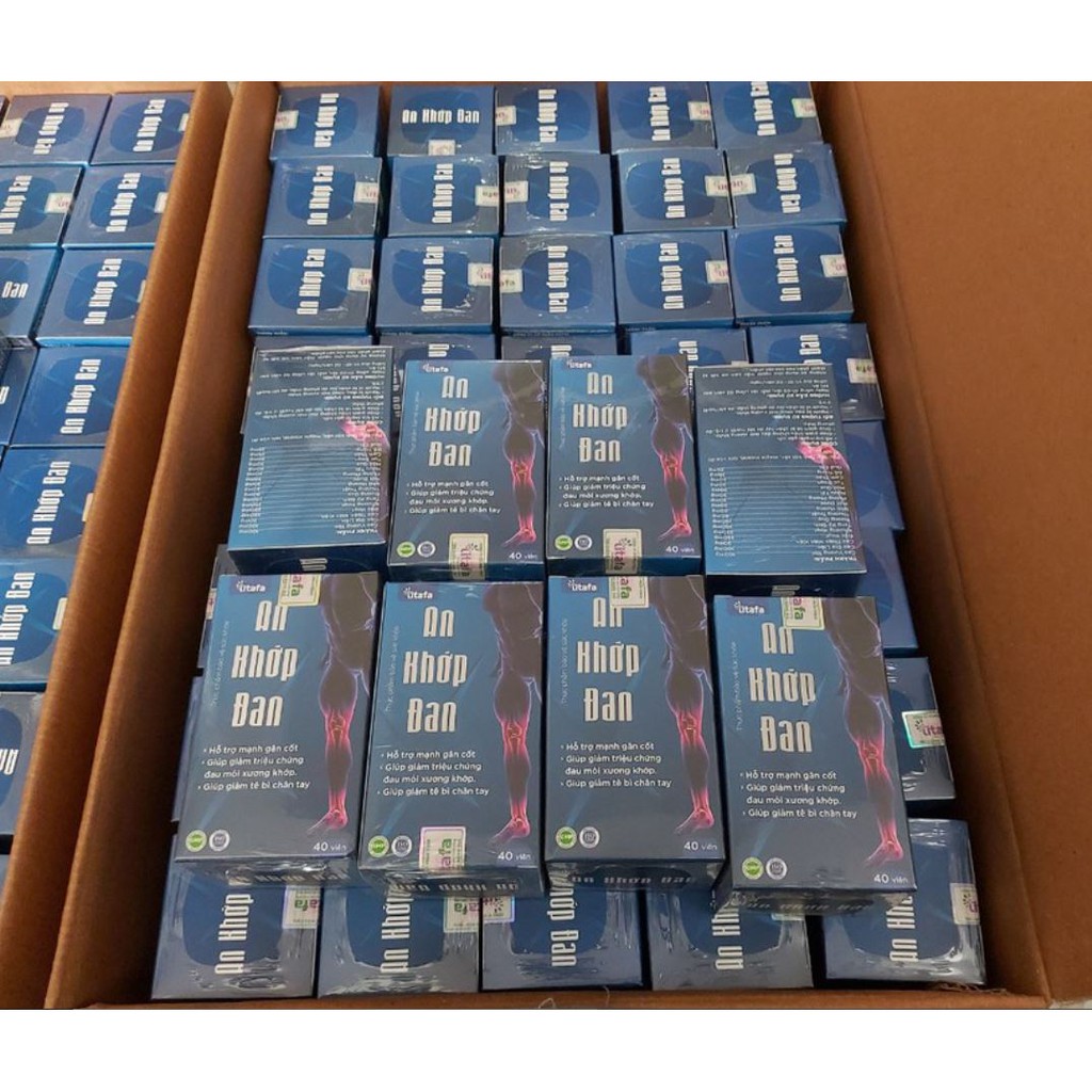 Viên uống An Khớp Đan - Hộp 40 viên hỗ trợ gân cốt, xương khớp - cvspharmacy
