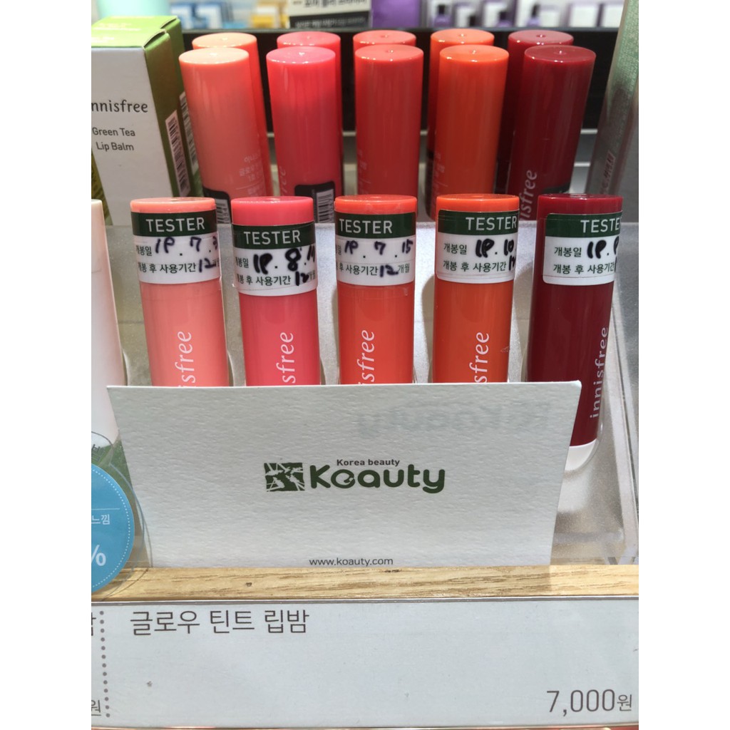 Son dưỡng có màu Innisfree Glow Tint Lip Balm 3.5g | BigBuy360 - bigbuy360.vn