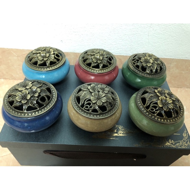 Lư sứ đốt trầm xông nhà siêu đẹp