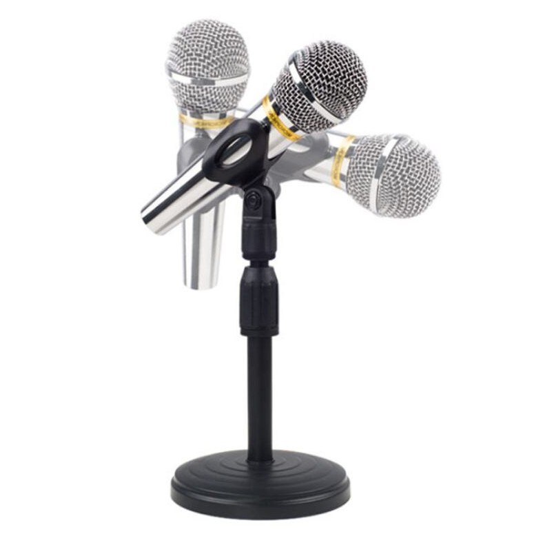 Giá Đỡ Điện Thoại - Giá Đỡ Micro Để Bàn Xoay 360 Độ - Nhựa ABS - Hàng Loại 1 - Chất Lượng Cao ( Điều Chỉ Cao Thấp )