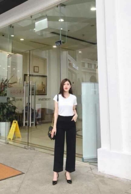 Quần ống Suông Dài Dây Kéo Bên Hông | BigBuy360 - bigbuy360.vn