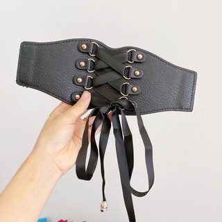 Đai váy lớn,belt phối đầm cức chất