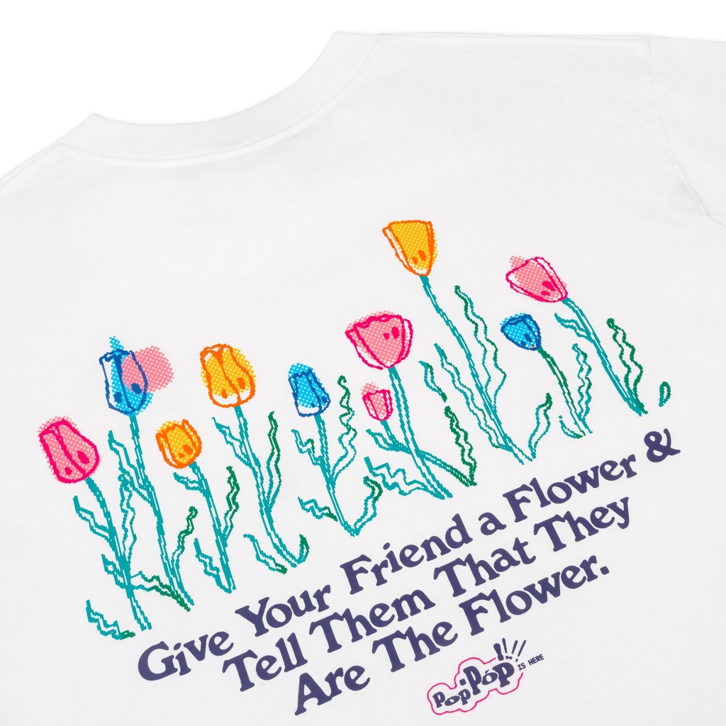 Áo Thun POPPOP FLOWER TEE