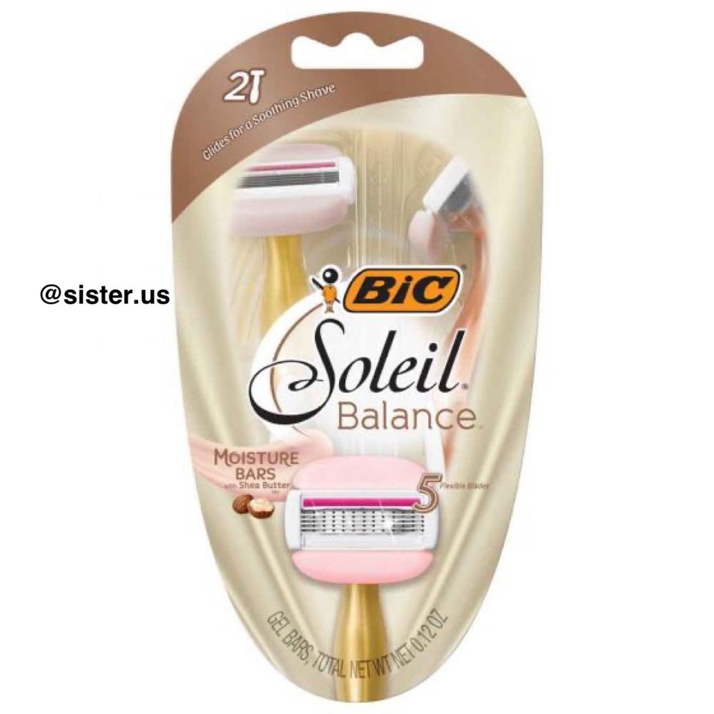 [ Hàng Mỹ Nhập ] Set Dao cạo đầu bơ Bic và Kem cạo dạng bọt Skintimate | BigBuy360 - bigbuy360.vn