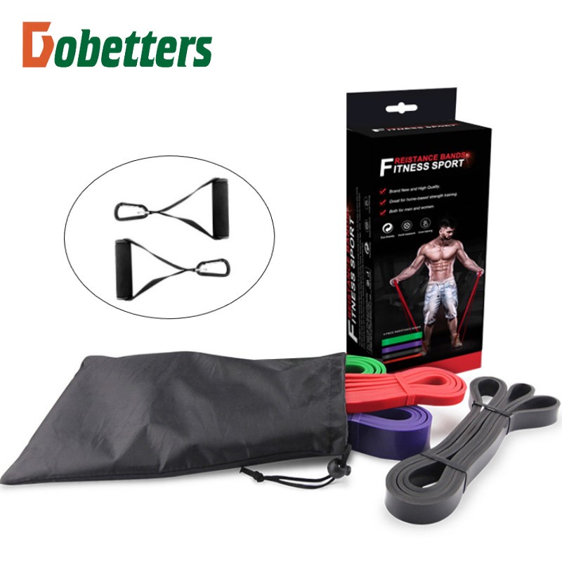Đai cuốn cổ chân tập mông chân đùi có móc sắt đá tạ phòng tập gym và dây cao su kháng lực, neo cửa tại nhà