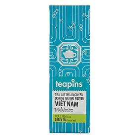 Combo Teapins Trà Xanh + Trà Lài Thái Nguyên (Gói 70gr)