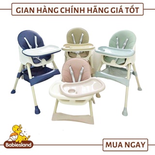 FREE SHIP !!! GHẾ ĂN DẶM 9BABY - HANBEI MẪU MỚI 2021 + ĐỆM + BÁNH XE [CHÍNH HÃNG BAO BÌ XANH]