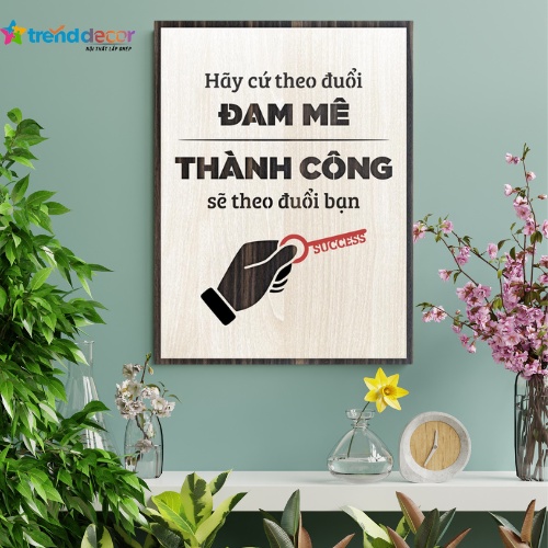 Tranh Gỗ Truyền Cảm Hứng Truyền Lửa Sáng Tạo Trong Teamwork