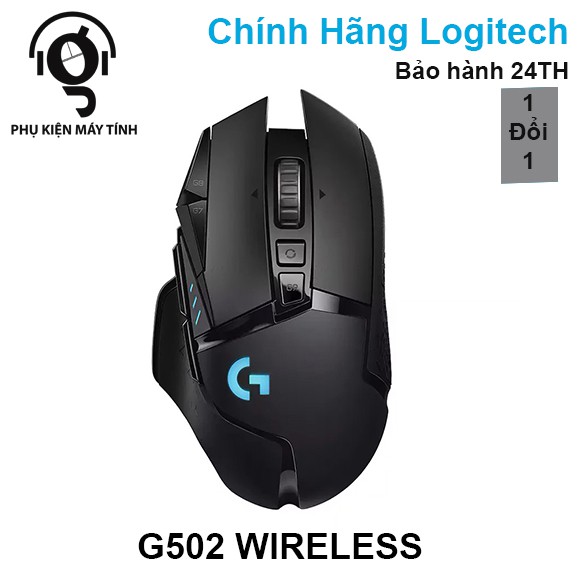 Chuột Logitech G502 Wireless HERO LIGHTSPEED