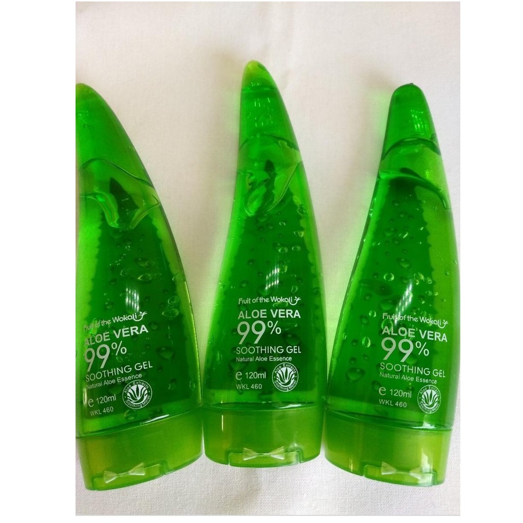 gel nha đam trắng da aloevera 99% hàng xách tay