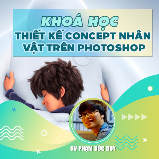 FULL khóa học THIẾT KẾ - ĐỒ HỌA - Thiết kế Concept nhân vật trên Photoshop