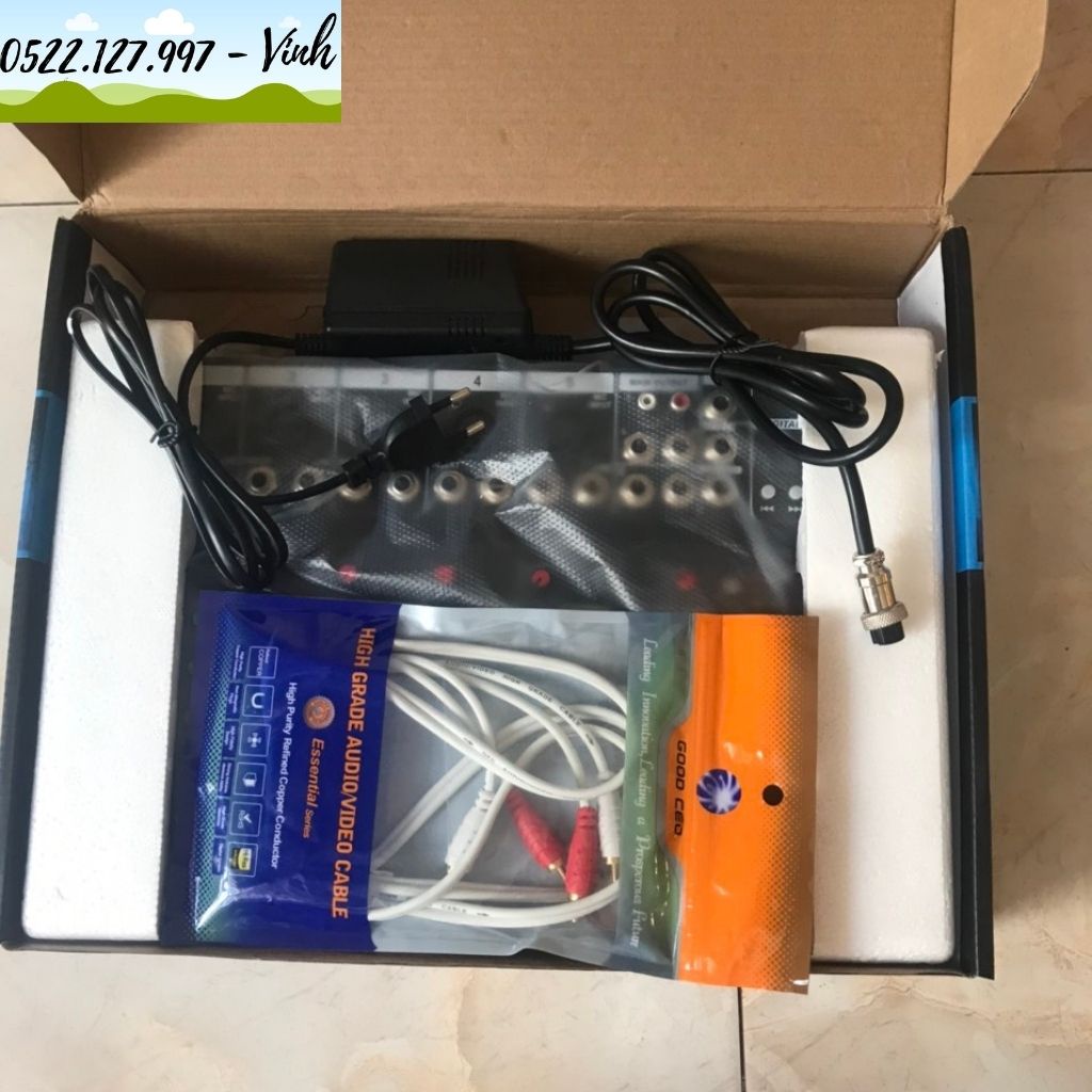 Mixer F7 MB Bluetooth - Thiết Bị Livestream 2022 - tặng kèm dây hoa sen - Gia Khang Electronics