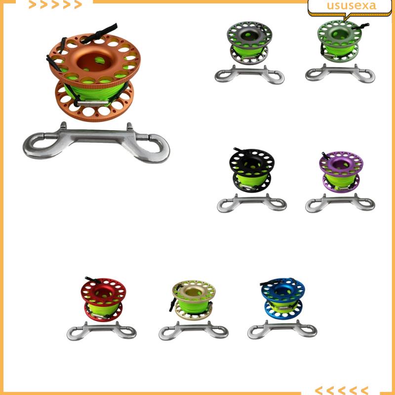 Cuộn dây câu cá bằng hợp kim nhôm cao cấp kèm kẹp hai đầu dài 30m màu sắc lựa chọn | BigBuy360 - bigbuy360.vn