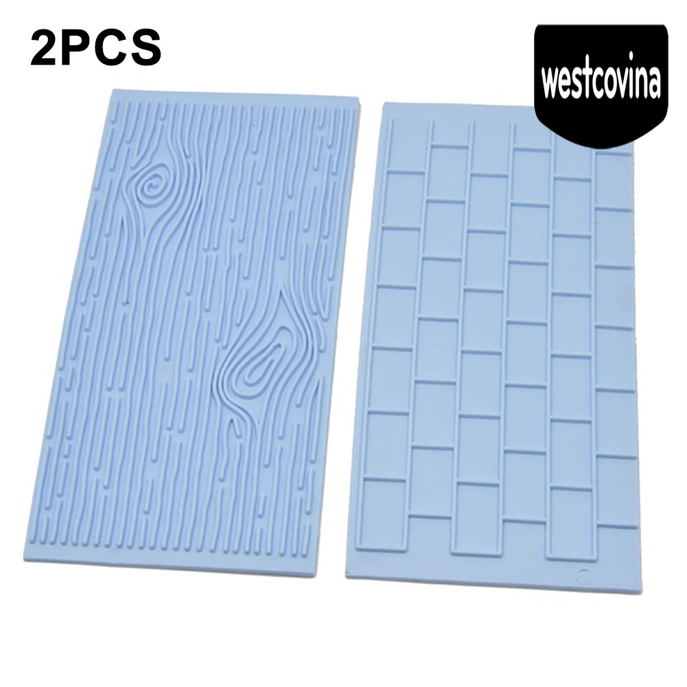 [Hot]☀ Bộ 2 Khuôn Làm Bánh Hình Viên Gạch