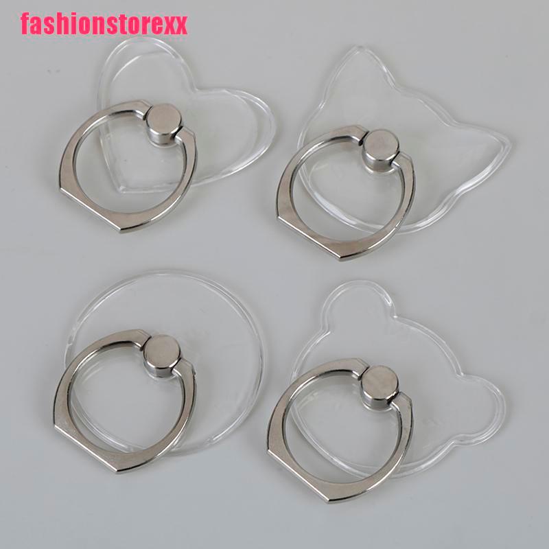 FA Clear mount holder mobile phone holder stand finger ring support desk cell phone | BigBuy360 - bigbuy360.vn