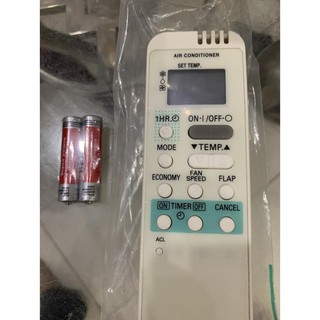 Điều khiển điều hoà sanyo (khuyến mại pin đi kèm)