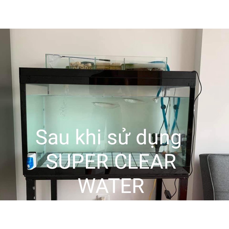 Super Clear Water - Khử Nước | Khử Bụi Li Ti Trong Nước Cho Bể Thuỷ Sinh Bể cá