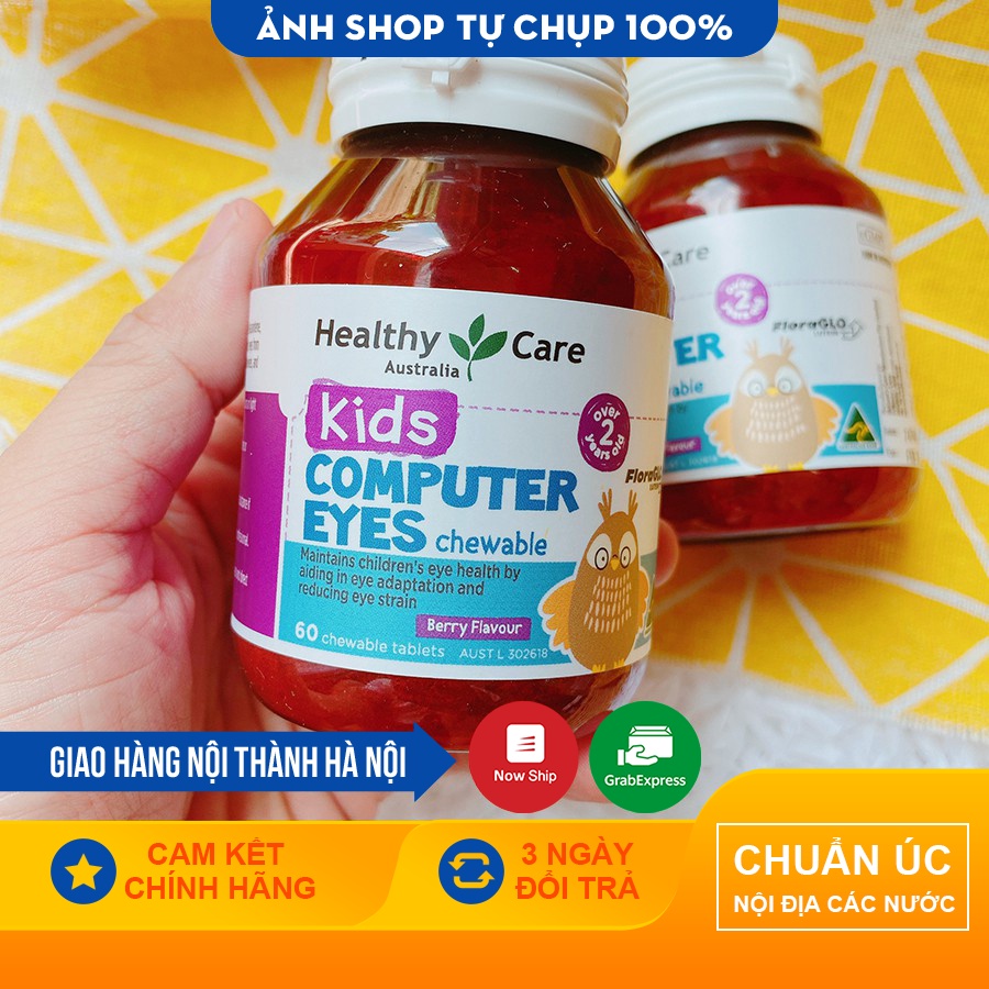 Bổ mắt Healthy Care Kids Computer Eyes cho Bé 60 viên - ÚC