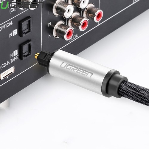 Cáp Âm Thanh Audio Quang (Toslink, Optical) Ugreen Vỏ Nhôm 10539 10542 10541 10540 10542