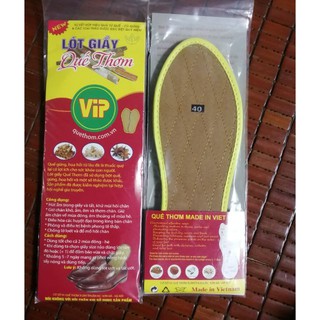 2 đôi lót giày quế thơm