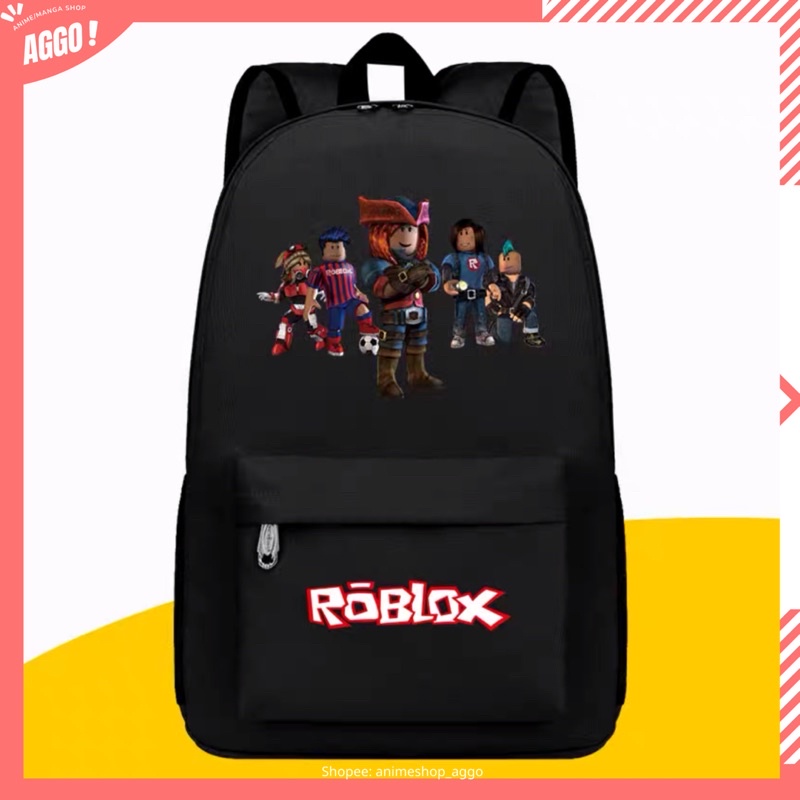 Balo Đi Học Họa Tiết Hoạt Hình Roblox Dễ Thương Cho Bé Trai