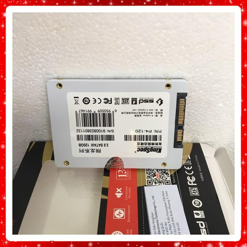 Ổ cứng SSD 120GB KingSpec - Sản phẩm chính hãng - Bảo hành 36 tháng ! | BigBuy360 - bigbuy360.vn