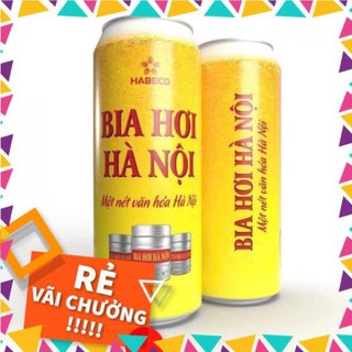 💖date mới💖 bia hơi lon hà nội 500ml 4,1%
