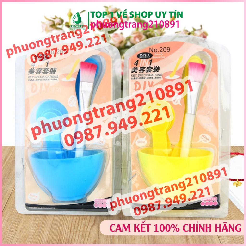 Bộ bát trộn mặt nạ 6 chi tiết, bát trộn mask