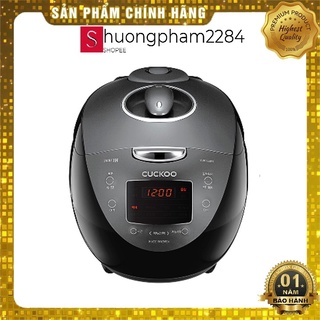 Nồi cơm điện Cao tần Cuckoo CRP-HVB06BS (màu Đen)  - thay thế CRP-HVB0680SS dung tích 1.08L - Hàng chính hãng