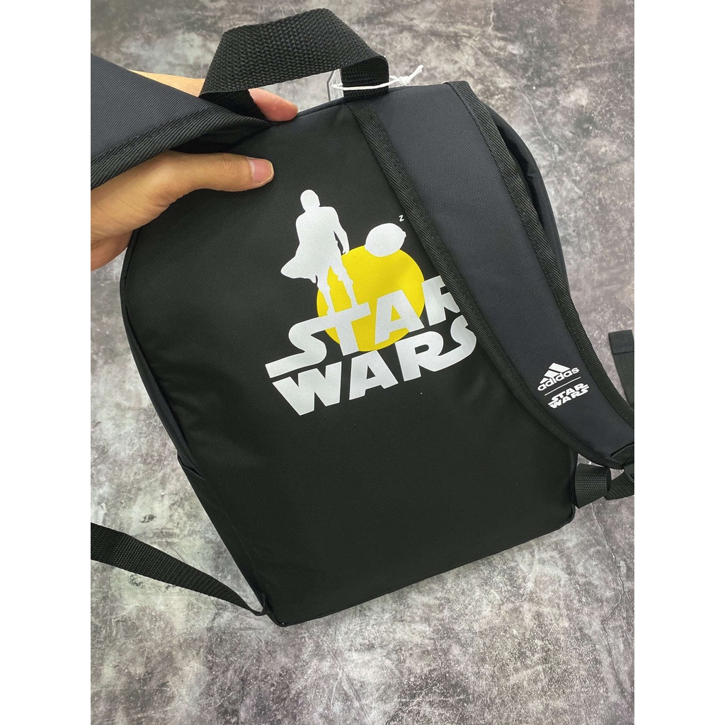 [ HONGPHUC ] Balo Adidas Classic Logo Star Wars Black CAMBO