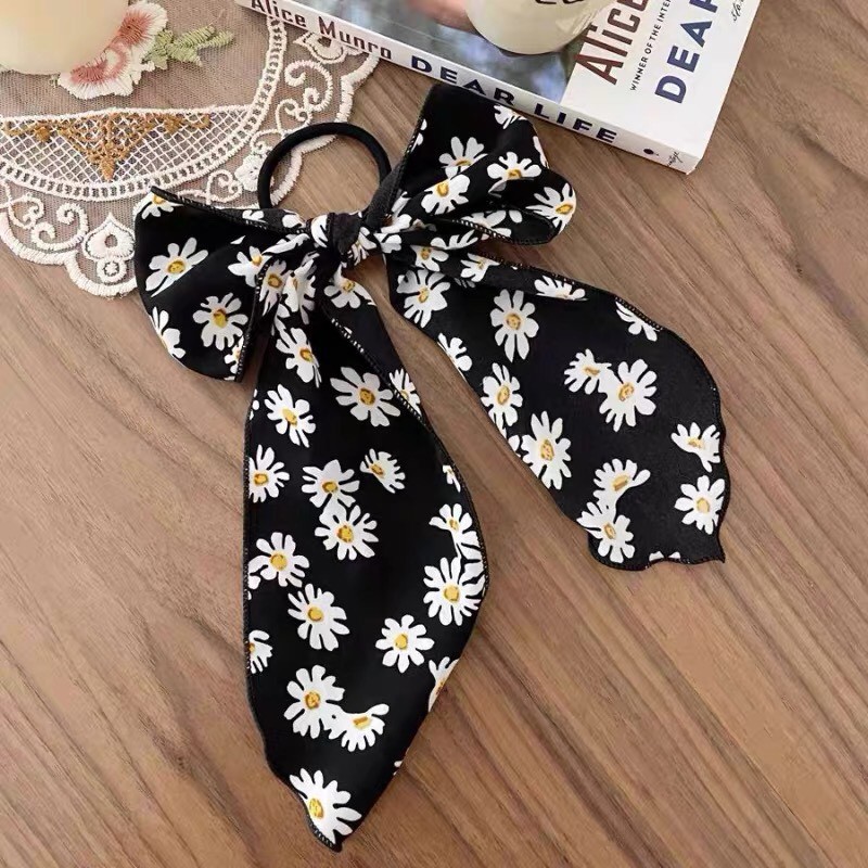 Dây Buộc Tóc Vải Thắt Nơ Bướm Hàn Quốc Ulzzang-HươngSu