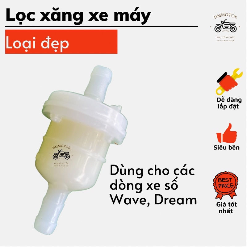 Lọc xăng xe số ( cốc lọc xăng) loại 1