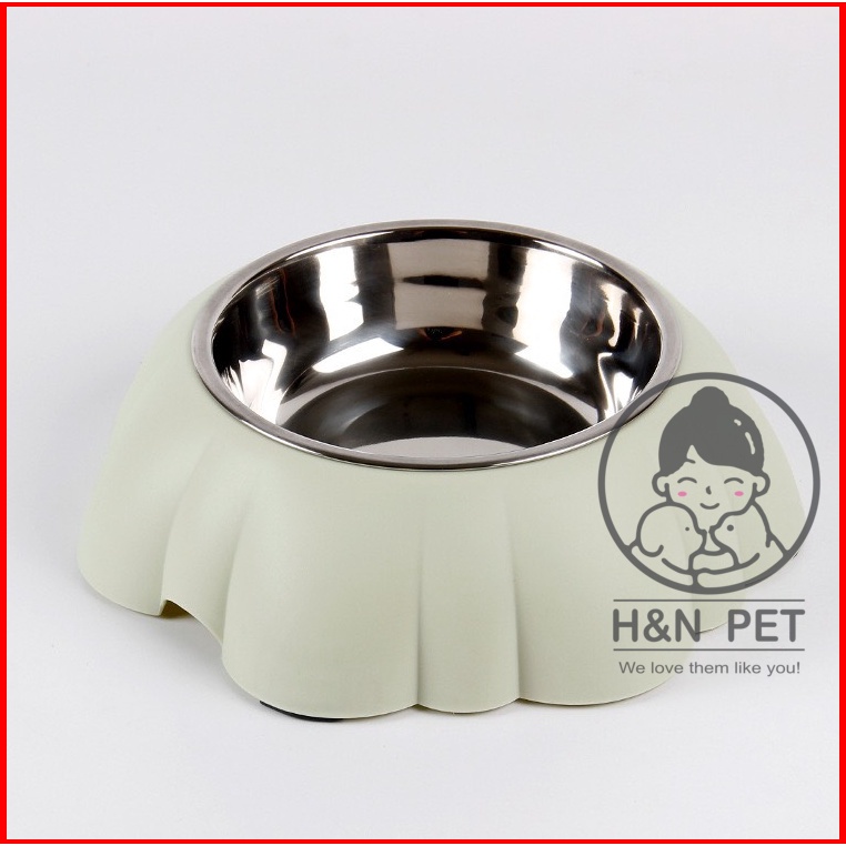 Bát ăn lõi inox chó mèo H&amp;N PET