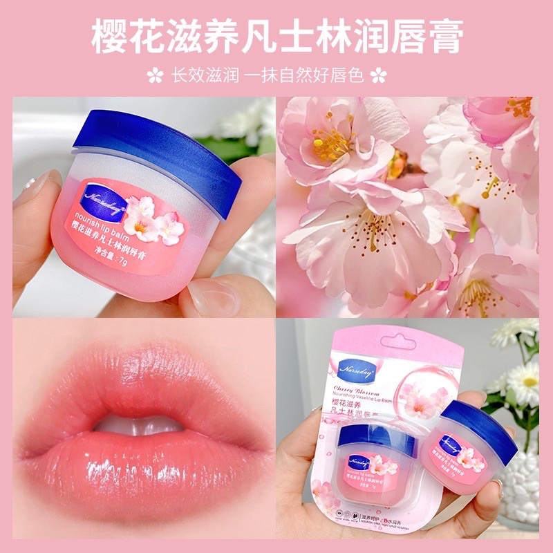 Vaseline dưỡng môi Lip Therapy 7g giúp dưỡng môi hồng và ẩm mịn